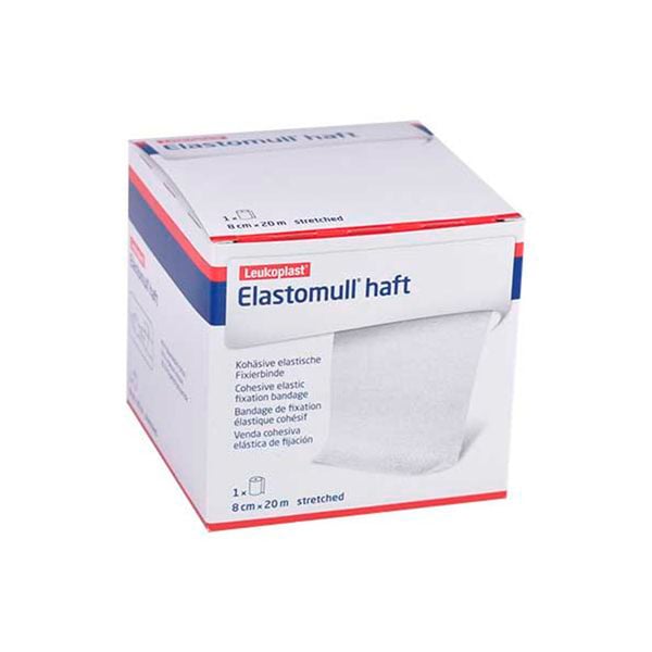Elastomull Haft 8 cm x 20 meters: Elastic band cohesive gauze