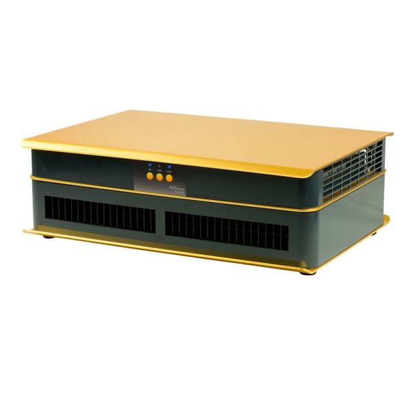 AERSwiss Pro Gold: Bipolar air ionizer for air treatment and sanitation up to 60 m²
