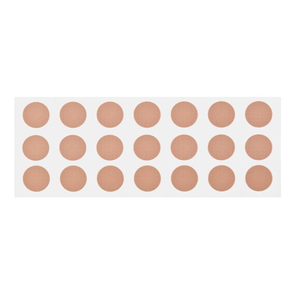 Circular Plastic Adhesive for Thumbtacks 12 mm (500 units)