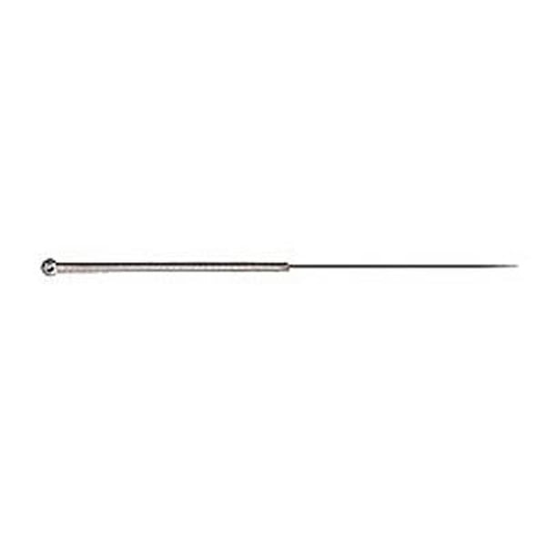 Needles Acupuncture with Silver Handle with Round Head without Guide Zenlong 0.25X50 mm
