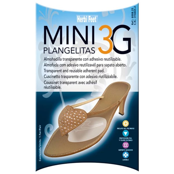 Miniplangelitas 3G pad (sold by pair)