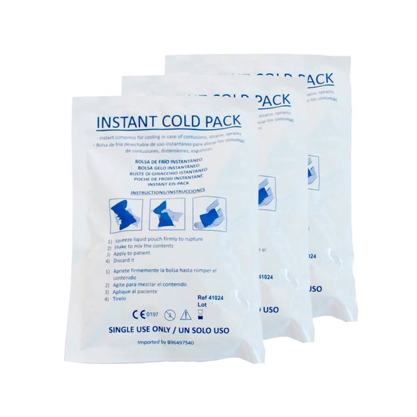 Pack 25 Units - Instant cold bag (20 cm x 13 cm)