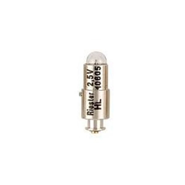 HL 2.5 V bulb for ophthalmoscope Riester ri-mini, ei-scopeL1 / L2 / L3, ri-derma, e-scope, 1 unit