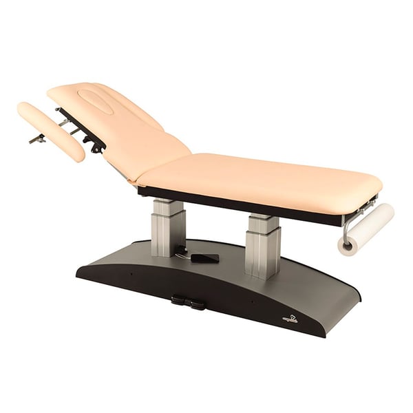 Ecopostural electric stretcher: Vertical elevation from 54 to 94 cm, tilting head up to 90º and two bodies (62x188 cm)