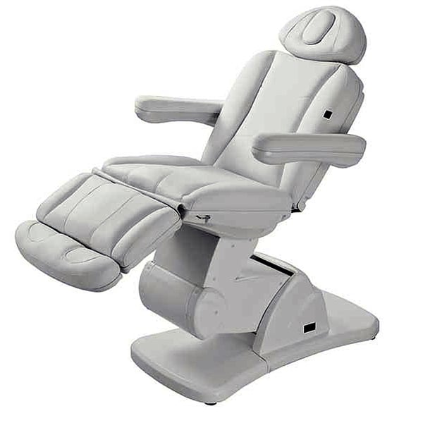 Pecti high-end aesthetic stretcher chair: Electric with three motors to regulate the height and inclination of the backrest, adjustable headrest and facial hole