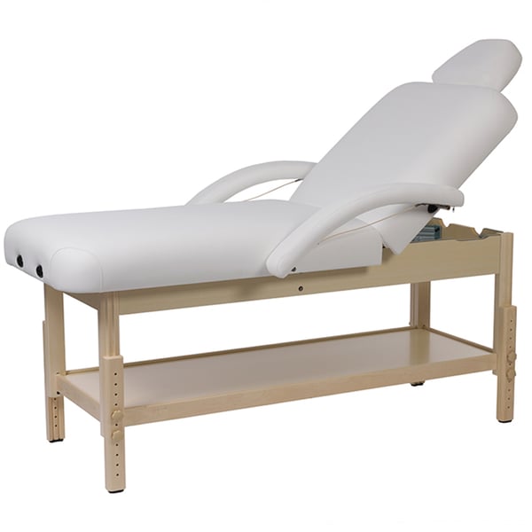 Long two-section fixed wooden aesthetic stretcher: Functionality and high-quality finishes (2 wood colors available)