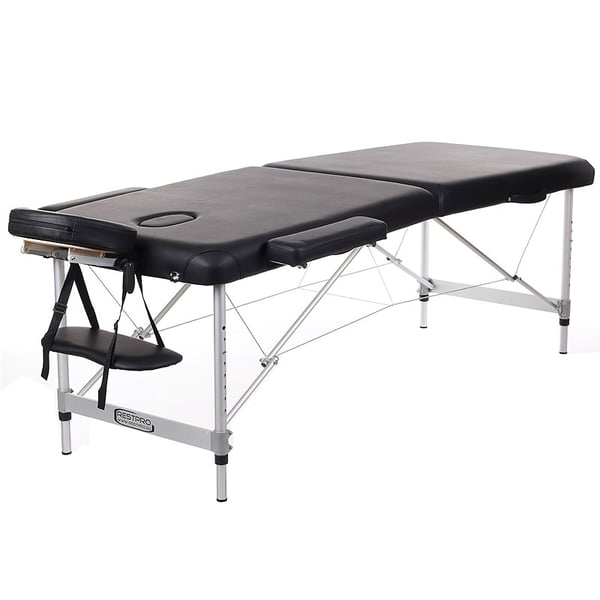 Camilla Folding Aluminum 2 bodies Kinefis Supreme width 55 cm (black color)