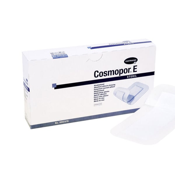 Cosmopor E 15 x 8 cm: Self-adhesive dressings (box of 25 units)