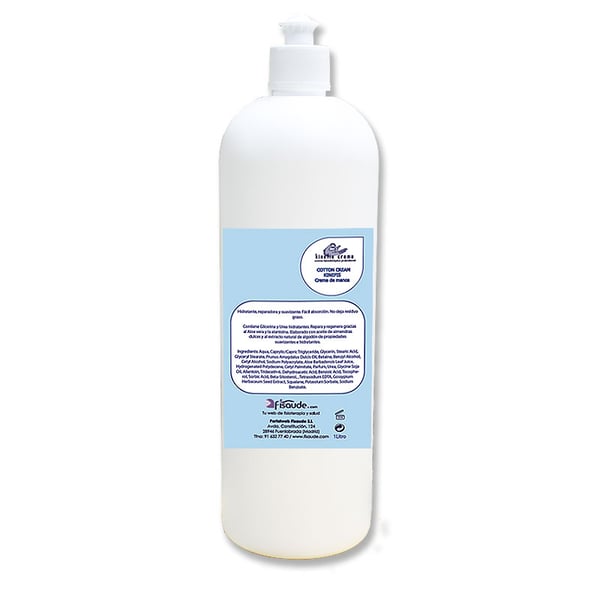 Kinefis Cotton Hand Cream Cream 1 Litre: Enriched with cotton extract