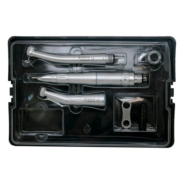 Technoflux II case: titan button turbine +micromotor+ac+pm