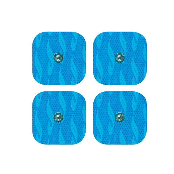 Adhesive Snap Electrodes 50 mm x 50 mm New Age