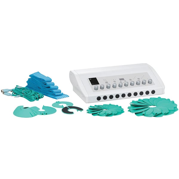 U-Tech passive gymnastics electrostimulator with 10 outputs: Ideal for weight loss and muscle toning