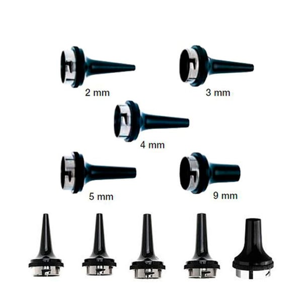 Reusable speculum Riester Headset, Black, in PE bag (various sizes available)