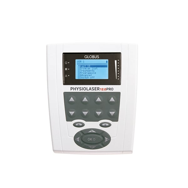 High Power Laser (12W) Globus Physiolaser 12.0 Pro: ideal for the professional who uses it frequently and prefers to have it placed in a car