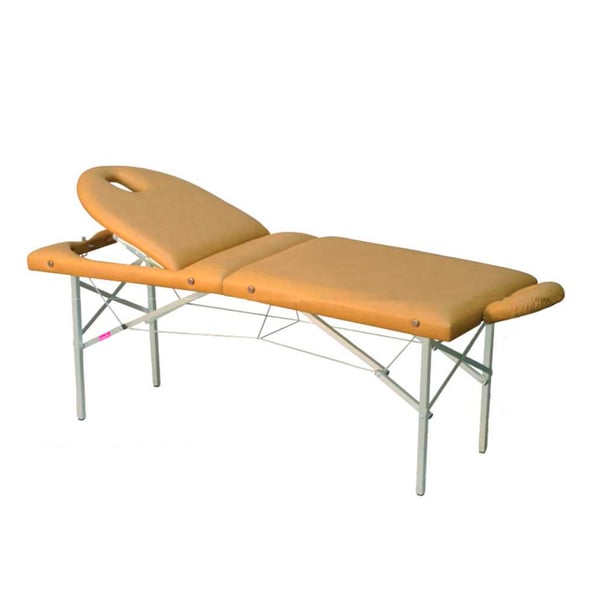 Camilla folding aluminum adjustable height 207 x 70 Kinefis Morava