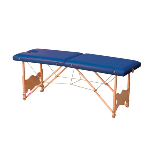 Wooden folding stretcher, two bodies and adjustable height Kinefis Spree 182 x 62