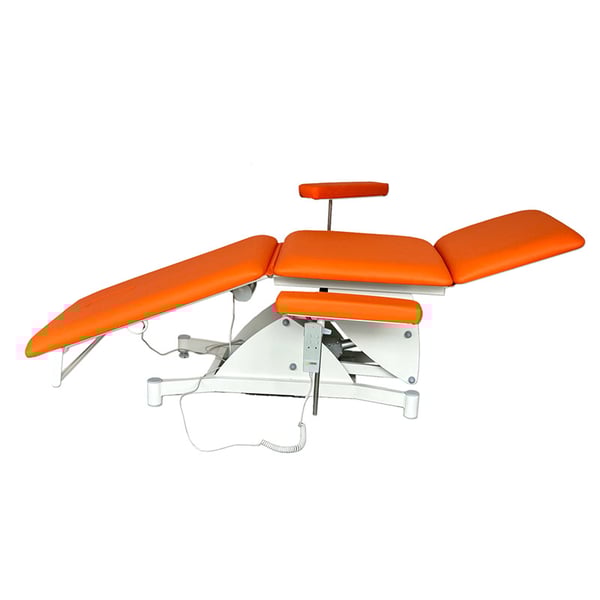 Kinefis Ecoflex beauty stretcher chair: Electric with a robust three-body structure and adjustable elevation and backrest