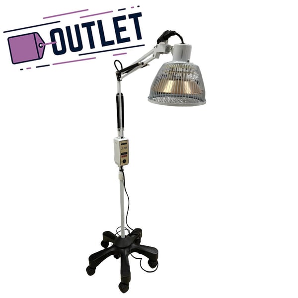 Biothermal floor lamp: a head that emits a special band of electromagnetic waves - OUTLET