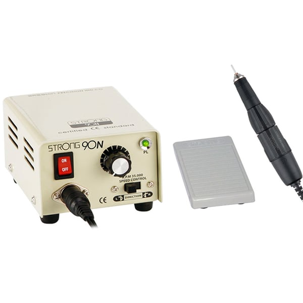 Twist micromotor of 35,000 R.P.M: Equipped with handpiece and pedal