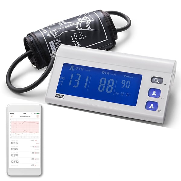 ADE Smart Arm Blood Pressure Monitor: Blood Pressure Monitor with Data Management in FITvigo App