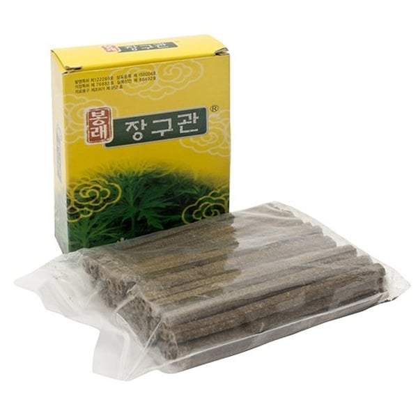 Long hollow moxa with garlic and ginger