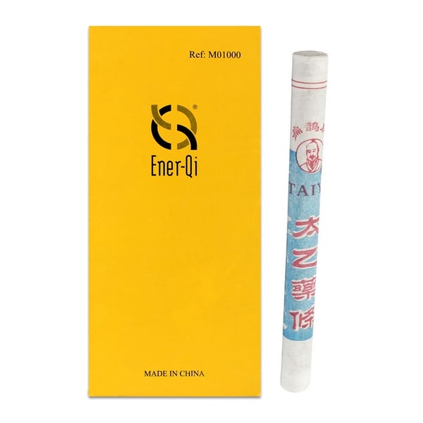 Pure moxa mixed with Tai yi Ener-Qi smoke (10 units): Ideal for indirect moxibustion