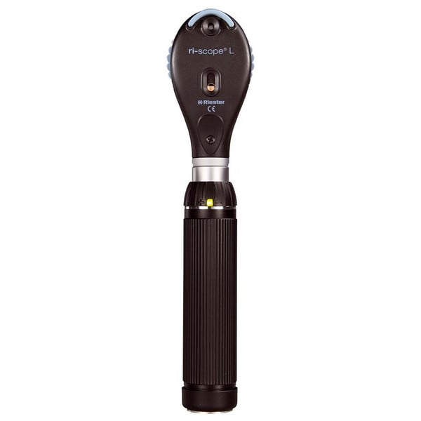Riester ri-scope L3 LED 2.5V ophthalmoscope, C handle for two alkaline type C or ri-accu batteries