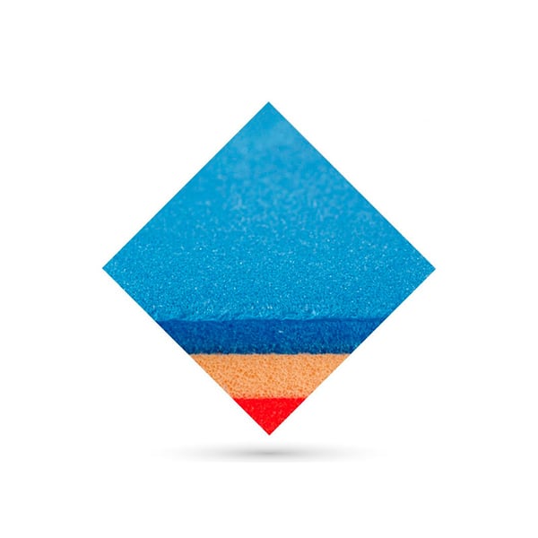 Podialene Tri-density blue 9mm