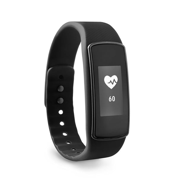 ADE Smart Bracelet: Activity analyzer watch with pulse measurement (black)