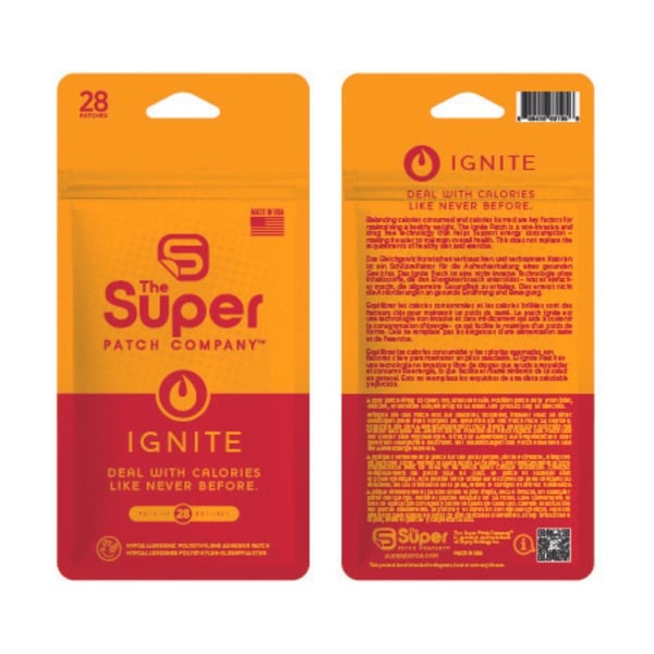 Ignite Super Patch - 28-Patch Pack: Vibrotactic stimulation that helps maintain a healthy weight
