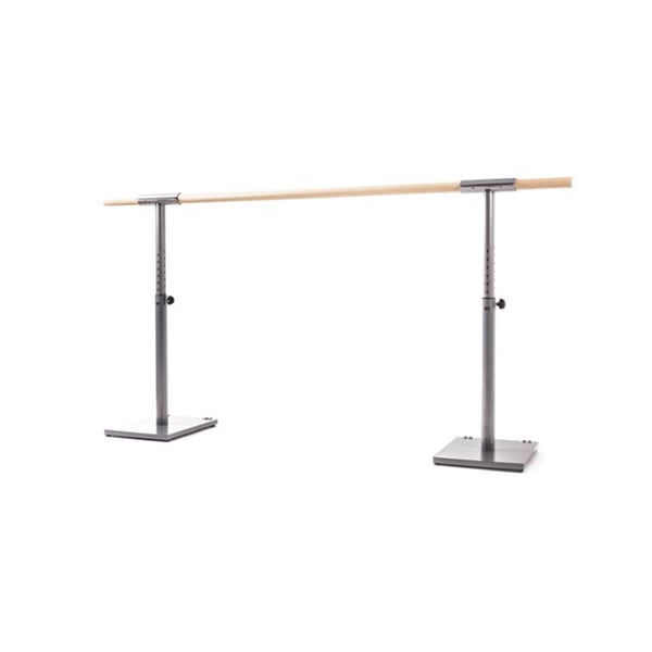 Support set with adjustable wheels simple ballet bar + One bar (two sizes available)