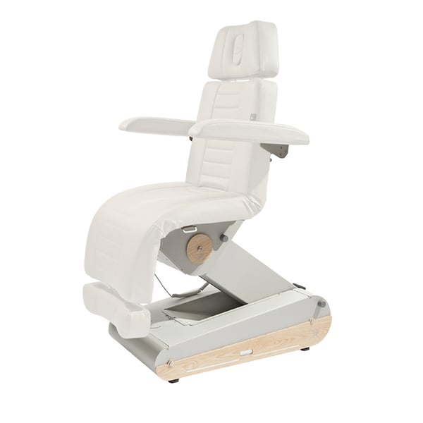 Swop B4 UP Grand Relax Electric Stretcher: Four sections, Fully Electric Adjustment, Premium Upholstery, 360° Wheels, High Capacity