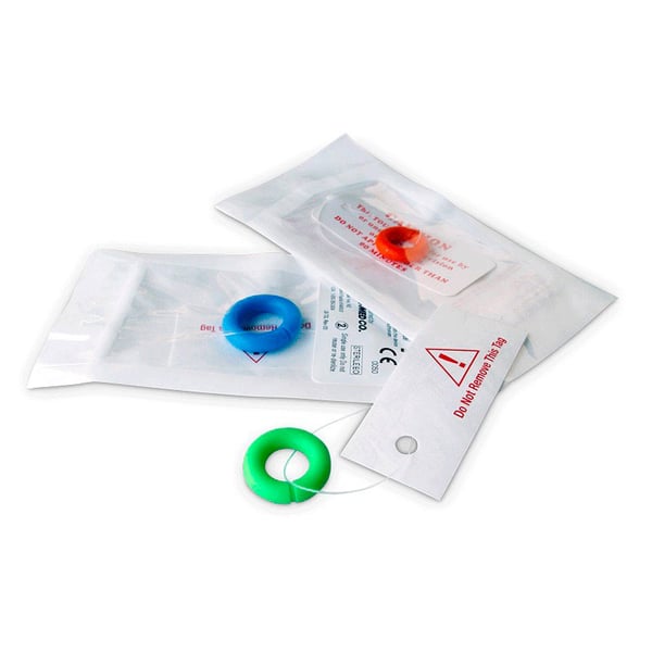 Large green circular tourniquet (tourni-cot circular ring): pack of 5 units