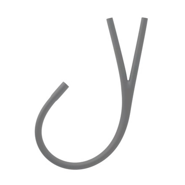 Rubber tube Y for stethoscope (gray color) (UNTIL END OF STOCK)