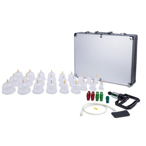 Case of magnetic suction cups (24 units) + Gun + Hose for self-application