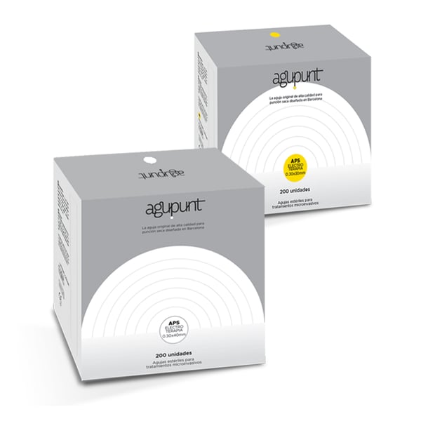 Agupunt IPEN needle with guide tube: The only specific needles to work the therapeutic percutaneous electrolysis technique (200 units)