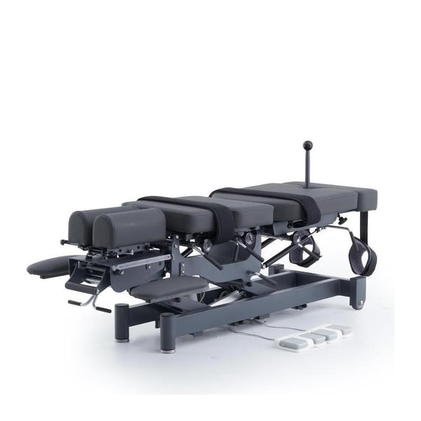 Alma Coinfycare Chiropractic Stretcher: Four Sections, Two Motors, Flexion-Distraction Function, and Professional Design for Rehabilitation