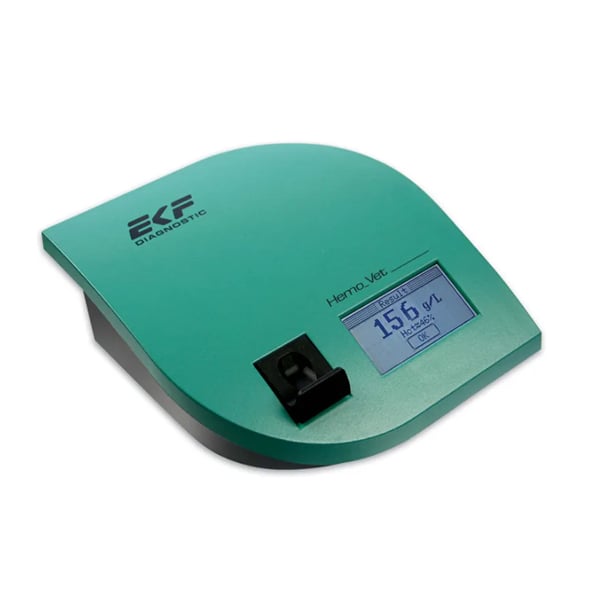 Hemo VET Analyzer for veterinary medicine: Determines hematocrit and hemoglobin values