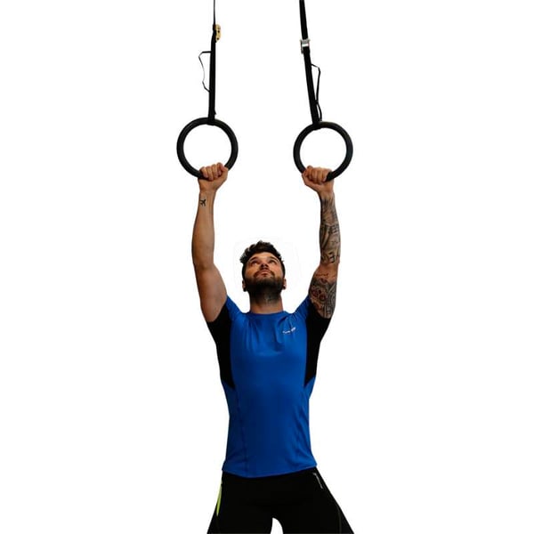 Suspension rings made of ABS and nylon