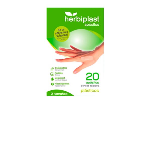 Plastic wound dressings - two sizes (Box of 20 units)