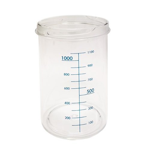 1000 ml lidless container for secretion aspirator