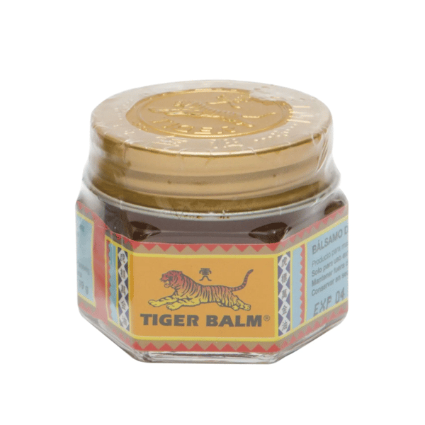 ORIGINAL Red Tiger Balm: Natural pain reliever for muscle and joint pain relief. Warming effect.