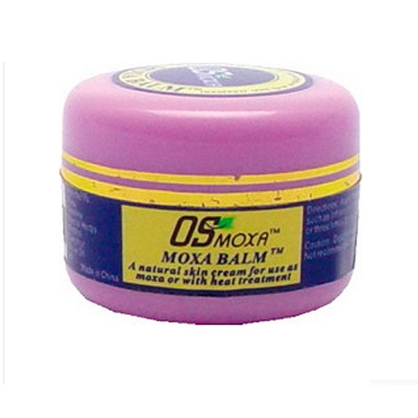 Moxa balm: Natural cream that is applied as moxa