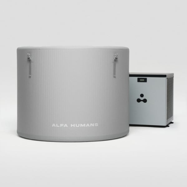 Alfa Pod Circular Cryotherapy Bath – With 1.5 HP Inverter Chiller (3 °C to 40 °C)