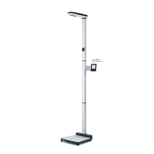 Seca 287 electronic scale: Three ultrasonic sensors and voice guidance for extremely precise measurements