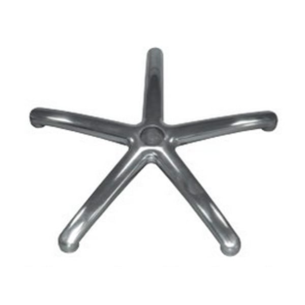 Base Kyoto polished aluminum 49 cm for Wheels with Bolt 11 cm