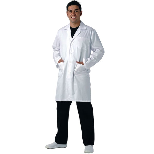 LAST SIZES - Men's robe with button closure, a chest bag and 2 sides (Size 52)