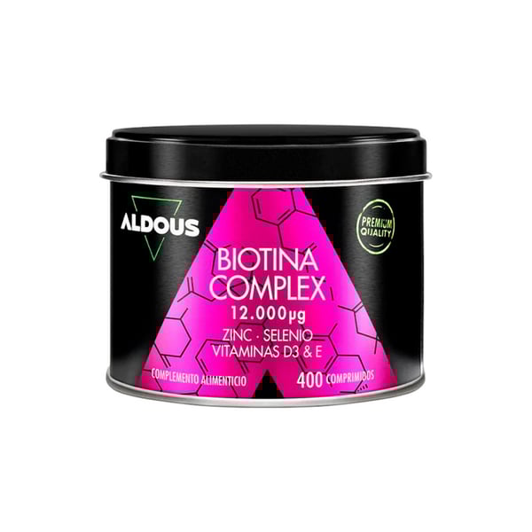 Biotin with Zinc, Selenium, Vitamin D3 and Vitamin E Aldous (400 tablets)