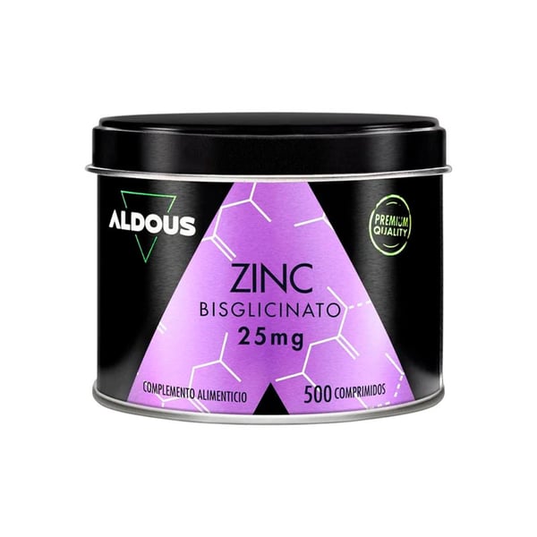 Aldous Zinc Bisglycinate (500 tablets)