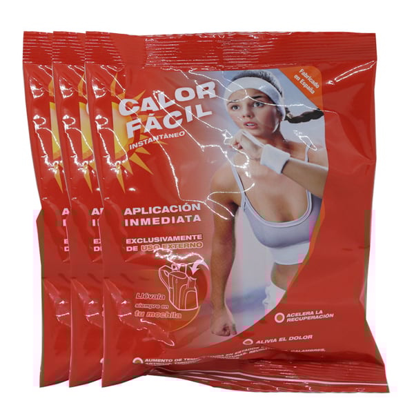 Pack of 24 instant heat bags (Measures: 14 cm x 19 cm)